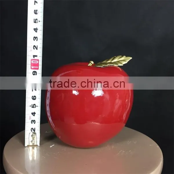 Fiberglass Material Apple Furniture Decoration Display photo-3