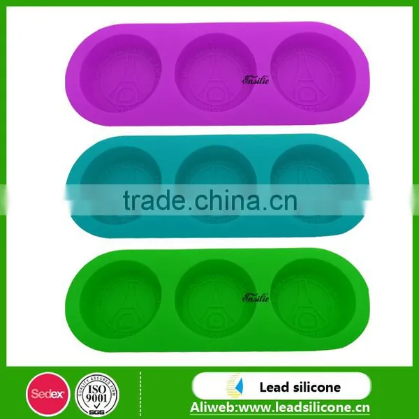 100% Food Grade Recycling Heart Combination Shape Silicone Cake Mold photo-5