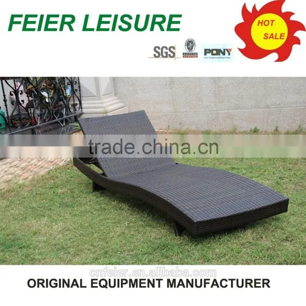 Portable kd Aluminium Sun Lounger With Hot Market photo-4