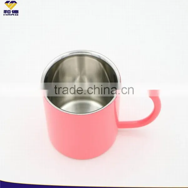 OEM And ODM Stainless Steel Pink Coffee Cups photo-4