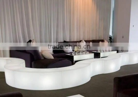 Modern Lounge Nightclub LED Furniture/bench Used Strip Club Furniture photo-6