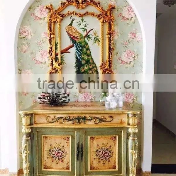 Hand Painted Framed Canvas Painting For Living Room Decoration photo-3