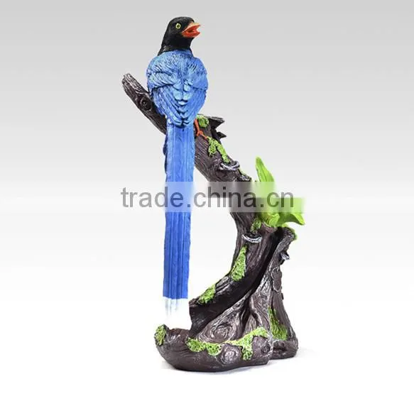 Blue Sparrow Backflow Burner Creative Resin Incense Burner photo-4