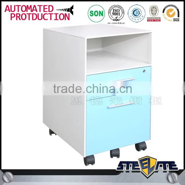 Hotel Furniture Metal Drawer Cabinet Movable Cabinet 2 Drawer Storage Cabinet photo-6