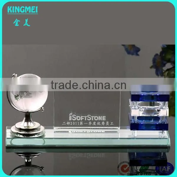 Photo Frame Engraved Crystal Office Pen Holder For Promotional Items photo-6