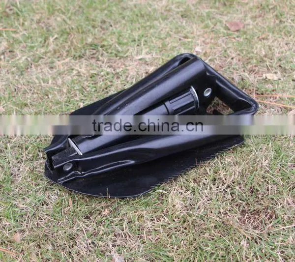 Outdoor Survival Gear Multi-functional Foldable Camping Military Shovel With Pickaxe/ Saw/ Opener photo-2