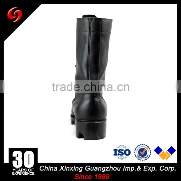 High Ankle and Sole Black Cheap Walking Safety Army Military Boots photo-3