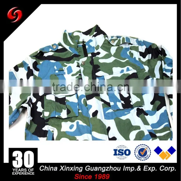 Hot Digital Navy Blue ACU Camouflage Army Dress Uniform photo-2