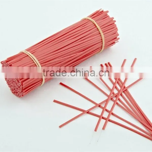 PE or PVC Plastic Coated Twist Tie With Single Wire for Mouse Cable photo-5
