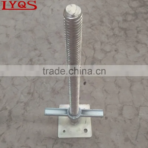Hollow Scaffolding Base Jack With U Head for Ringlock Scaffolding System photo-3