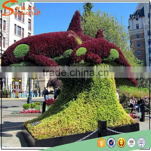 Wholesale New Style Topiary Grass Artificial Animal Topiary Plant for Landscaping photo-2