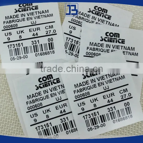 Jiabao Shoes Tongue Label for Labeling Machine photo-4