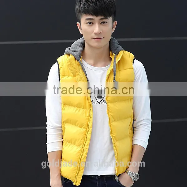 Hot Winter New Down Cotton Vest Casual Slim Jacket Coat Waistcoat for Men and Women photo-6