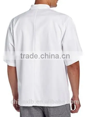 Men's Short-Sleeve Classic Chef Coat photo-2
