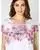 High Quality Girls Short Sleeve Printed 100% Cotton Jersey t Shirt photo-3