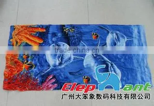 China Wholesale Microfiber Custom Print Beath Towel Hotel Towel photo-2