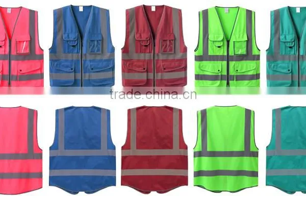 Hi-Q High Visibility Safety Fluorescent Vests Workwear photo-2