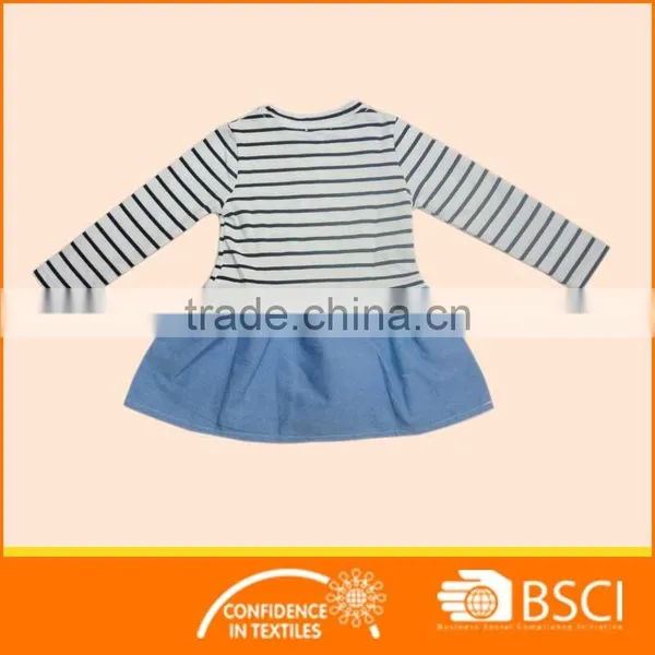 Children Wear Rabbit Printed Cotton Baby Girl Dress photo-2