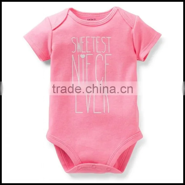 Wholesale Brand New Princess Cute Letter Print Bodysuits Baby Romper Knitting Patterns photo-2