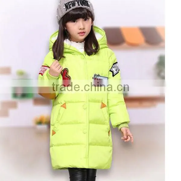 2016 New Fashion Medium Style Hoody Kid Down Jacket photo-4