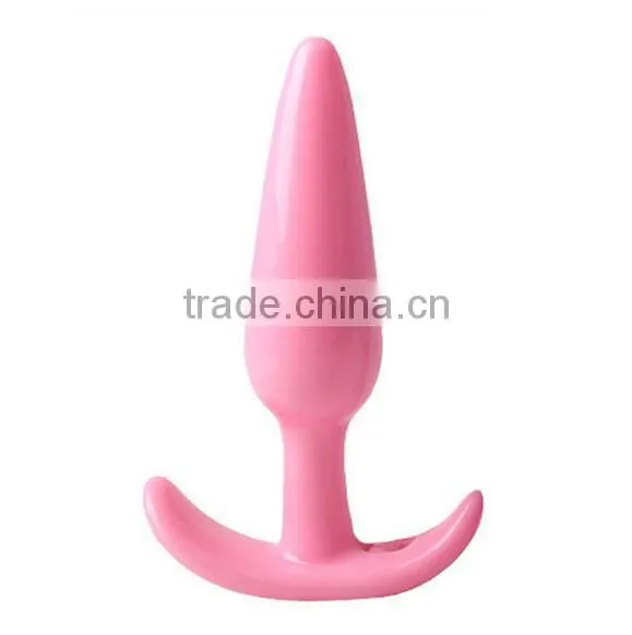 Hot Selling Silicone Flashing Light Anal Butt Plug for Gay photo-2