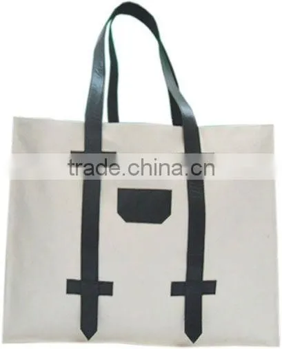 Leather Canvas Tote Bags photo-4
