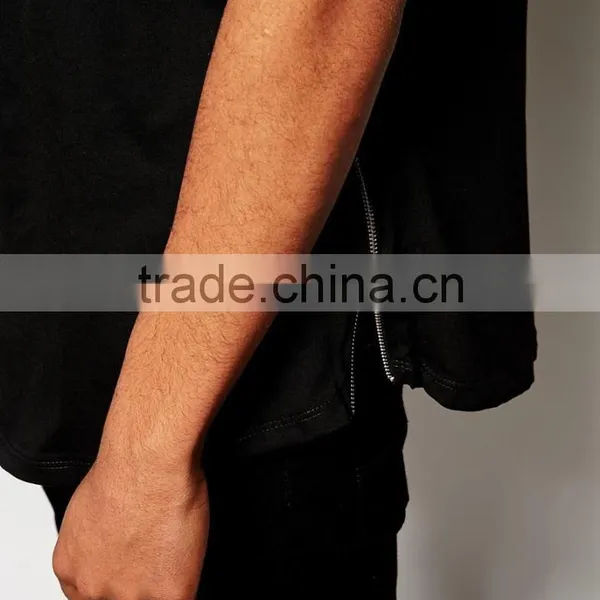 New Look Longline T-Shirt Zip China Products photo-4