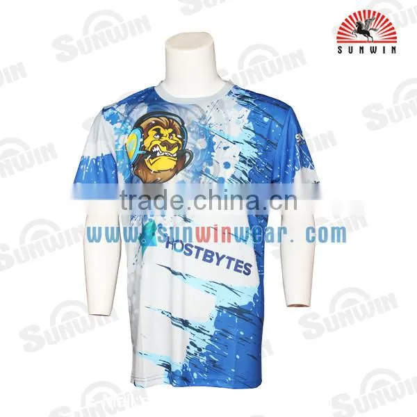 Bulk Shortsleeve Gaming Jersey,polyester Game Sportwear Jersey photo-5