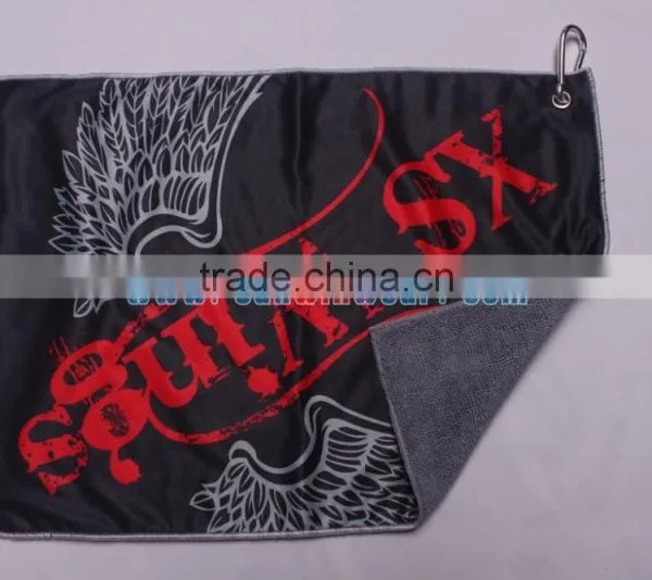 Customized Hook Solid Golf Towel