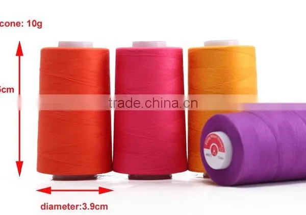 16S/2 Tex80 Core Spun Polyester Sewing Threads Factory in China photo-2