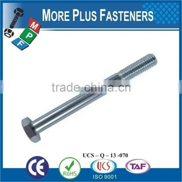 Made In Taiwan DIN 931 Hexagon Partial Thread Bolt DIN 931 photo-5