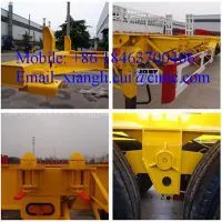 2 Axles 40 ft Container Skeletal Semi Trailers photo-3