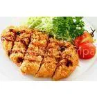 Healthy 60G Frozen Prepared Food , Delicious Frozen Powdering Pork Cutlet
