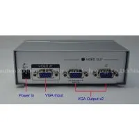 2 Ports VGA Splitter 1 Input 2 Output photo-3