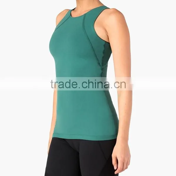 2016 OEM New Sexy Young Stripe Sleeveless Women Sport Tank Top / Yoga Wear photo-5