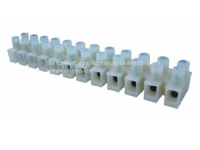 Through Terminal Block | Pitch: 8.0mm,10.0mm,12.0mm,16.0mm | Part No.PA8 Case PA66,UL94V-0 photo-2