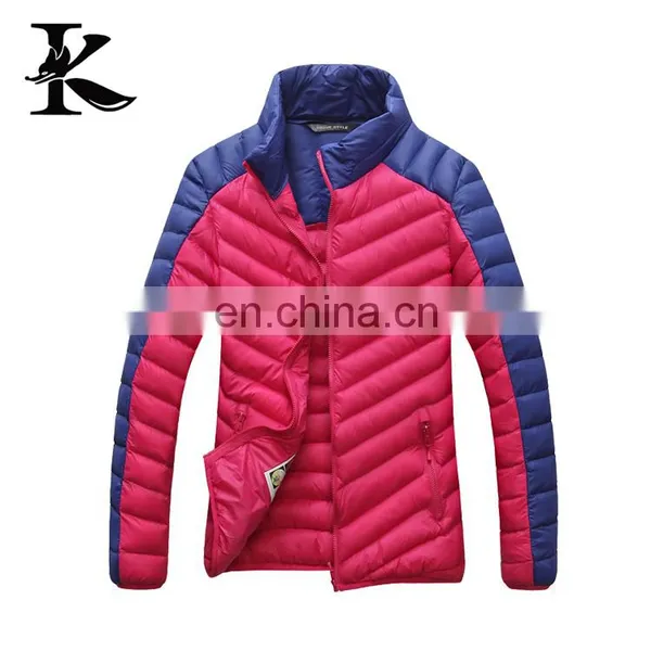 Lastest Design for Female Windproof Winter Coats Thin Down Jacket photo-3