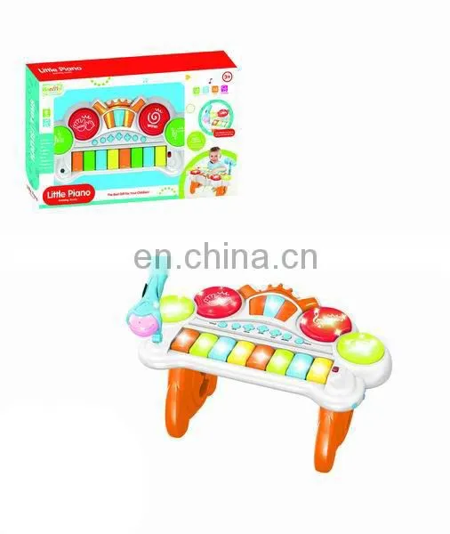 HIgh Quality Cheap Colorful Musical Paino Toys With Microphone photo-6