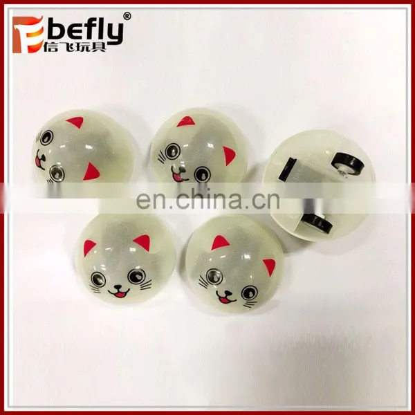Glow in Dark Pull Back Animal Emoji Toy for Capsule photo-2