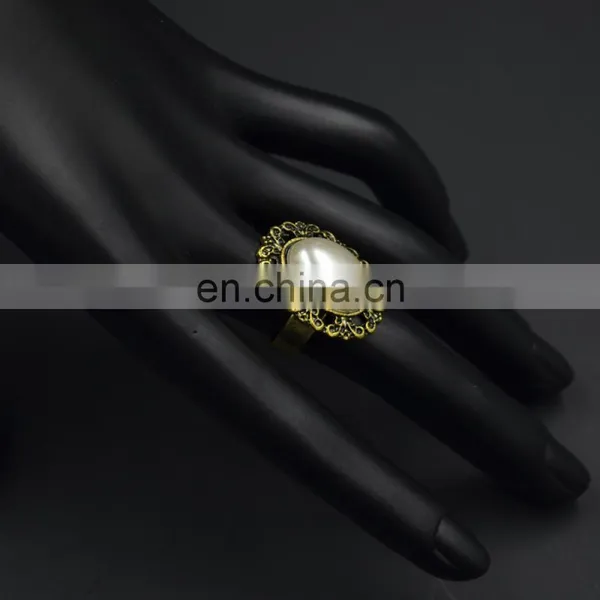MCR-0011 In Stock Fashion Wedding Wholesale Latest Gemstone Silver Ring for Women photo-4
