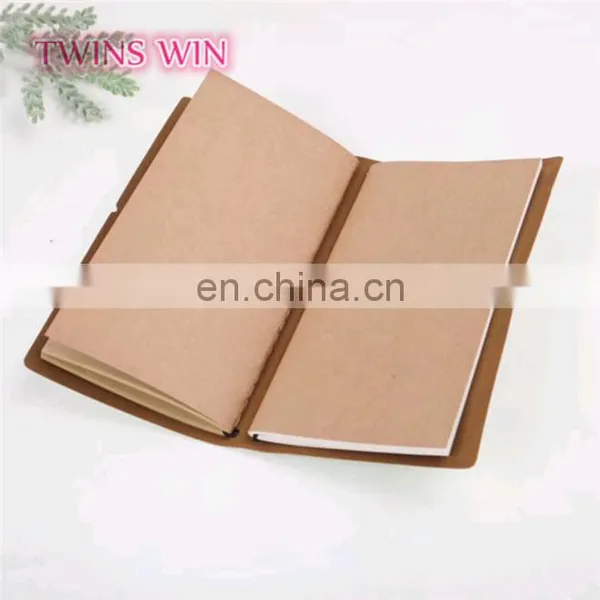 2018 Popular Personalized Stationery Cheap Sale Cactus Design Recycled Kraft Paper Blank Notebook From China Stationery Market photo-3