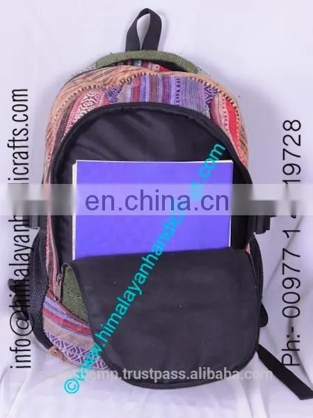 Hemp School Backpack photo-4