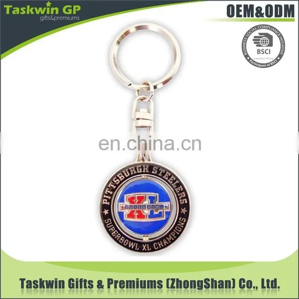 Customized Key Chains Printed Horse Photo Metal Keychain for Promotion photo-2