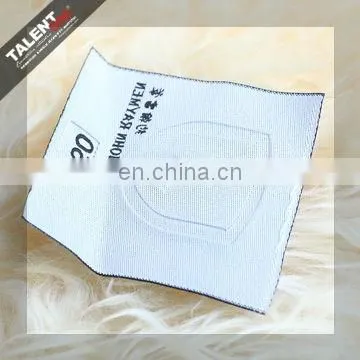 Custom 3D Cubic Hot Stamping Sculpture Brand Logo Woven Label for Garment photo-6