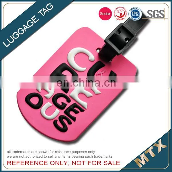 Soft PVC Luggage Tag Manufacturer photo-3