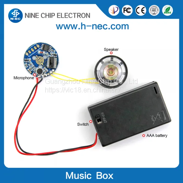 Music Box Module Sound Recording Device for Toy photo-5