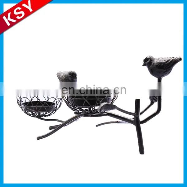 Popular Excellent Quality White Tall Safe Metal Geometric Candle Holder Lantern Insert photo-5