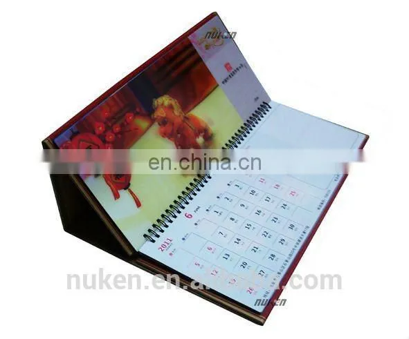 Cheap 3D Lenticular 2018 Design Table Desk Wall Perpetual Advent Calendar Printing Custom photo-2