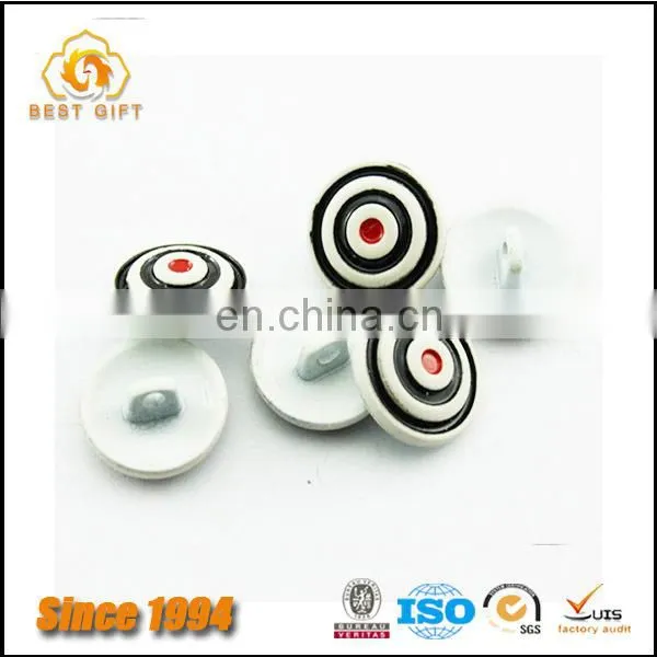 Wholesale Custom Cloth Accessories Fashion Cute Metal Flower Buttons photo-2