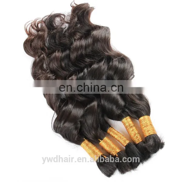 Cheap 8A 500G Bulk Human Hair for Braiding Virgin Raw Malaysian Hair Human Braiding Hair Bulk No Wefts Curly Texture Best photo-3